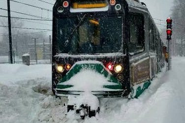 Extreme cold causing delays for morning commute says the MBTA