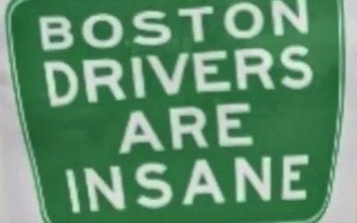 Boston drivers are . . .