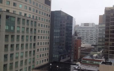 Hospitals in #boston from my window at the Beth Israel Cancer center