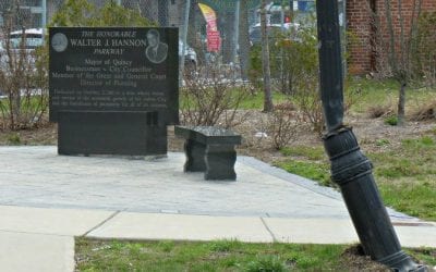 Quincy Center Sideways Streetlight Nears First Anniversary