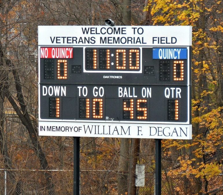 Quincy High is Quincy Turkey Bowl Turkey of the Year
