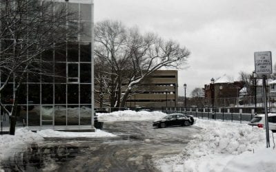 Quincy Center street snow piles a mess but City Hall continues to be plowed