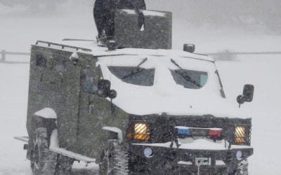 Cambridge Police Department has Military Assault Weapons and an Armored Vehicle