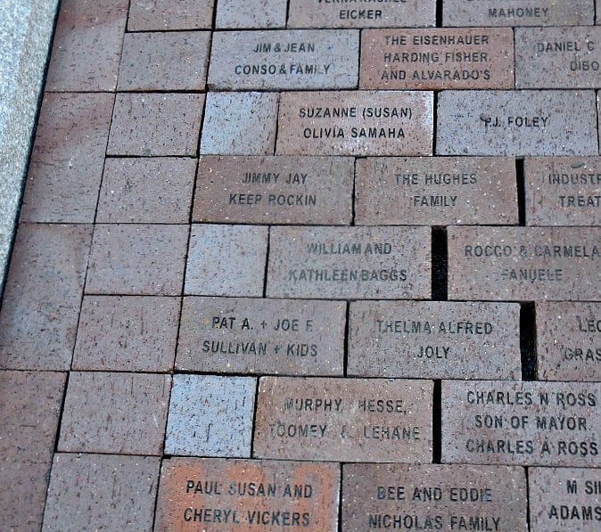 Quincy City Hall Memorial Bricks Short Of A Load?