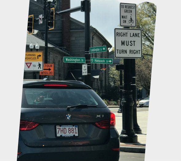 Quincy Traffic signage confusion and congestion continues