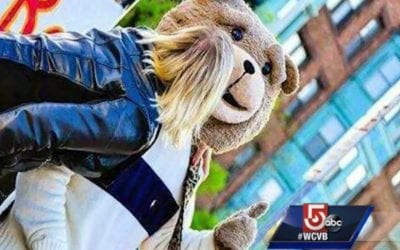 Keytar Bear makes triumphant comeback to streets of Boston!
