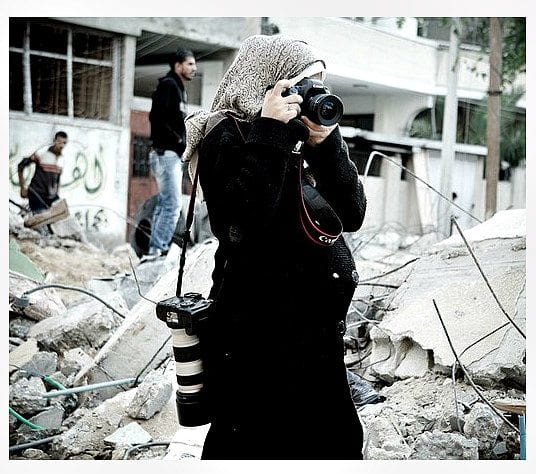 Why would a woman cover war?