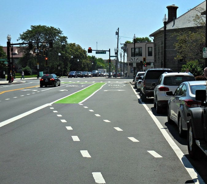 Quincy Center Streets Go Green!