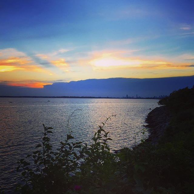 Oh Boston, you make me swoon! #sunset #nutisland #houghsneck #quincyma