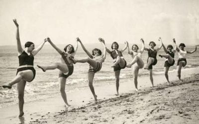 Wollaston Beach Yogis hit the beach!