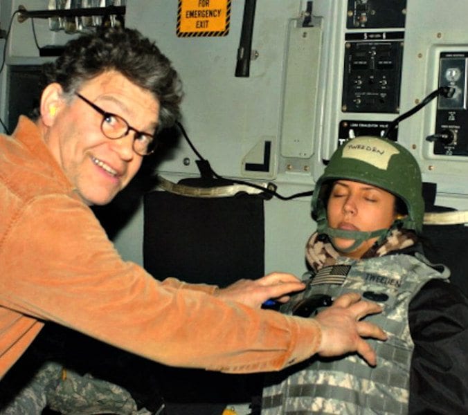 US soldier accuses Al Franken of groping