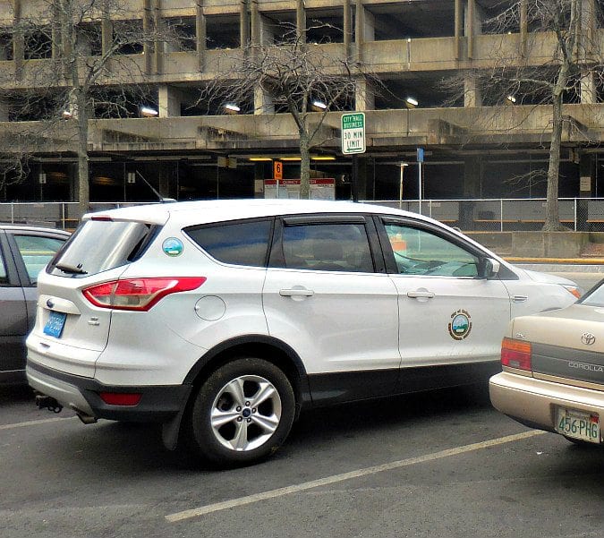 Quincy City vehicles poaching ever scarcer parking near City Hall
