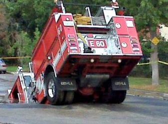 Quincy actually has a wintertime pothole repair team!