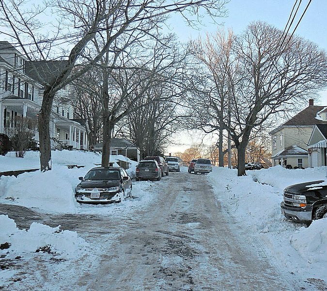Quincy's unplowed street finally plowed!