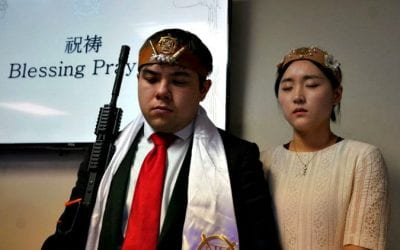 Worshippers tote AR-15 assault rifles to Pennsylvania church blessing