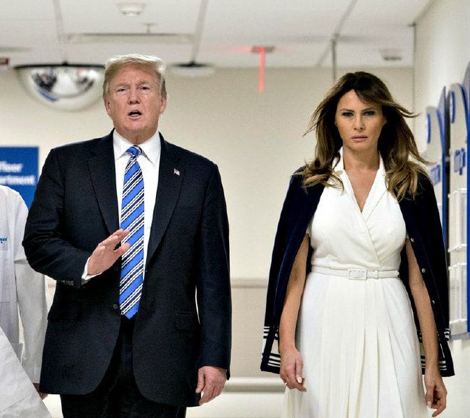 Melania Trump makes statement on family separations as protests grow