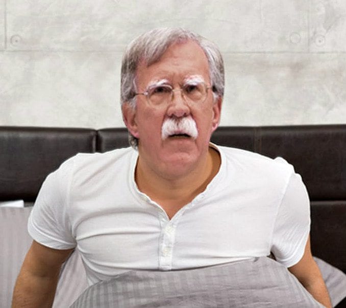 White House National Security Advisor wakes from terrifying nightmare of world at peace