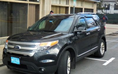 Quincy City Employee Continuing to Poach Public Parking Spaces? Part Three of a New Series of Quincy Quarry Parking Exposés