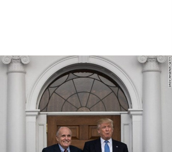 Rudy Giuliani advises Trump not to agree to interview by Mueller unless provided with classified information first