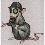 gas-mask-rat-George-georgiou-1125 | Quincy News About Quincy Massachusetts