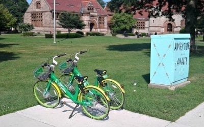 Lime Bikes rides out of Quincy