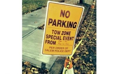 Salem Police helping out Quincy Department of Public Works on local construction projects?