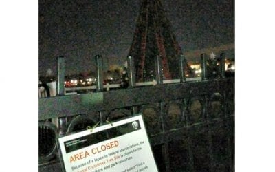 National Christmas tree dark due to government shutdown