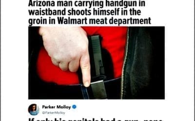 Arizona Man Accidentally Shoots Himself in the Groin at a Walmart