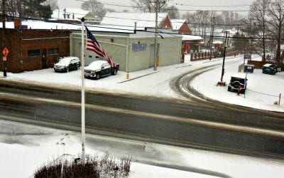 Quincy hit by snow and freezing rain to follow
