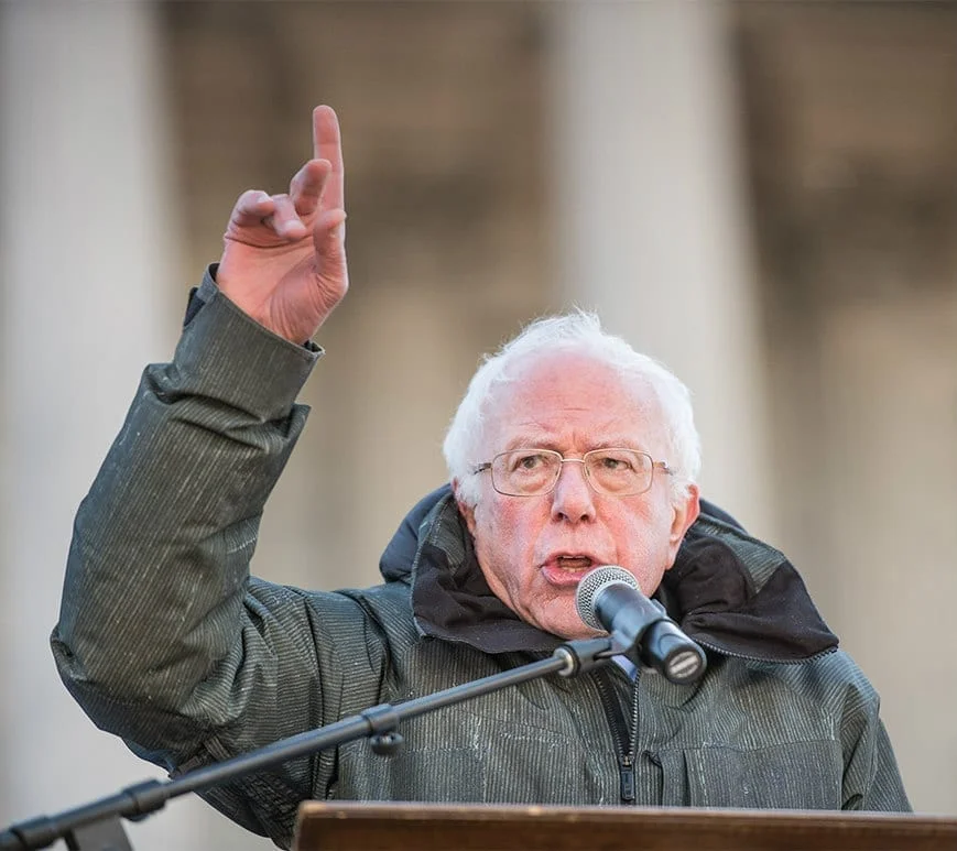 Sanders, Biden lead Democrats in 2020 New Hampshire primary poll bernie-sanders-sean-rayford-getty-1125