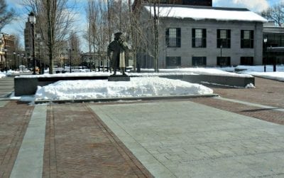 Quincy City Hall snow piles snow job exposé