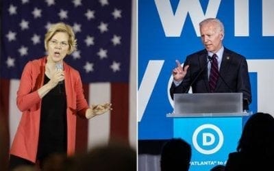 Joe Biden continues to lead Elizabeth Warren among Democratic voters in Massachusetts
