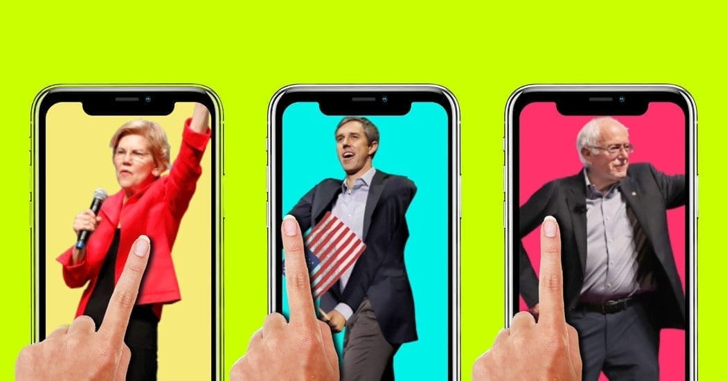Which 2020 Democratic candidates would you swipe right?