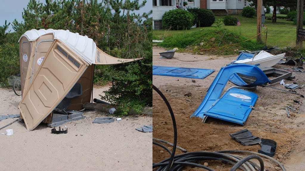 Explosives Detonated Inside Portable Toilets In Rhode Island