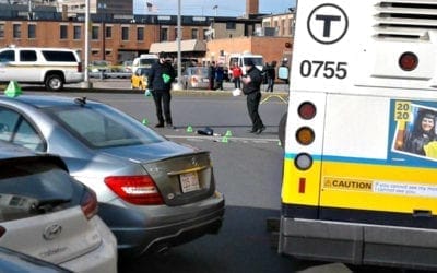 Quincy Center MBTA Station Bus Accident