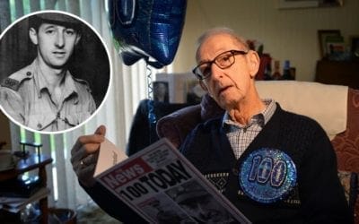 “I’ve been very lucky to have survived” – a hundred year old British Army veteran speaks