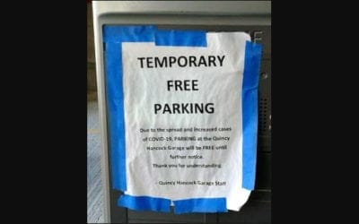 COVID-19 upside: free parking!