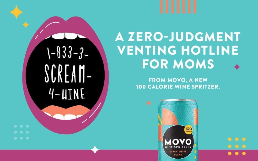 Wine Spritzer Maker Launches Mother’s Day Venting Hotline for Mothers to Whine
