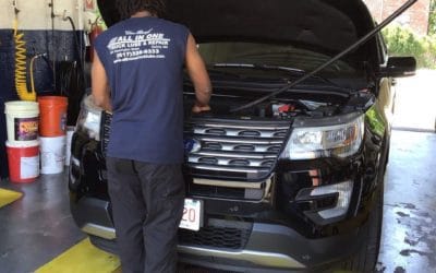 Getting my oil changed at All in One One Lube Lab 365 Washington St. #quincyma Route 3A Near the fore river bridge. I don’t have to leave my car #oilchange #nocontact