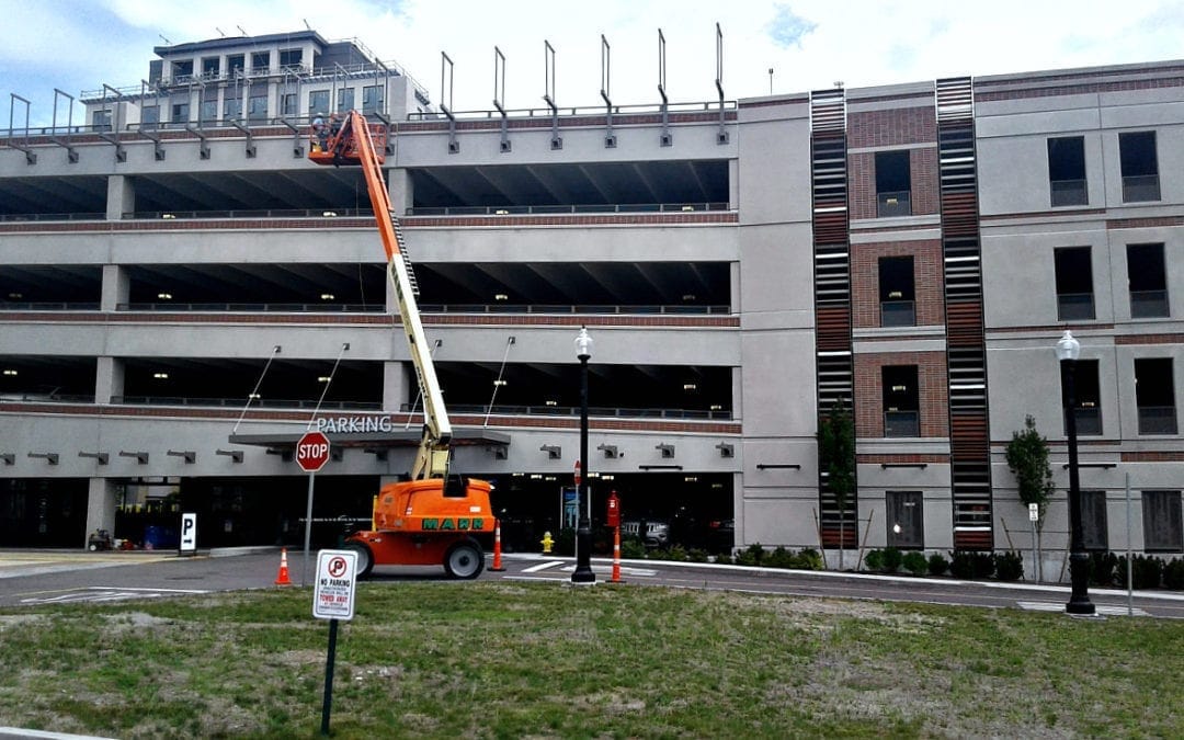 Hancock Garage still unfinished as well as continuing to be unsafe?