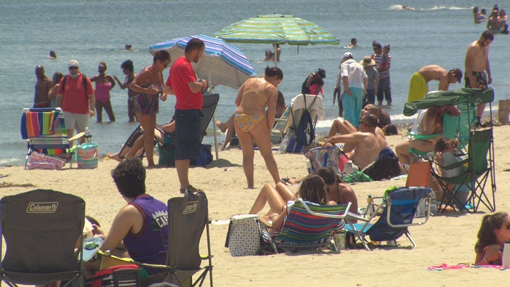 Massachusetts Residents Flocking To Massachusetts Beaches and Parks in Record Numbers