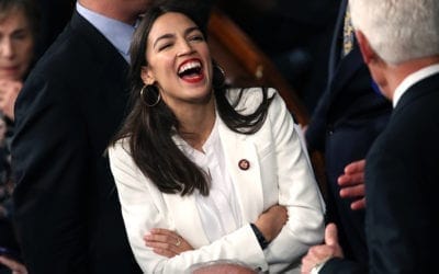 AOC offers to release her transcripts after Trump calls her a “poor student”