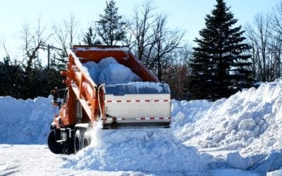 Snow dump, dumping on snow, taking a dump?