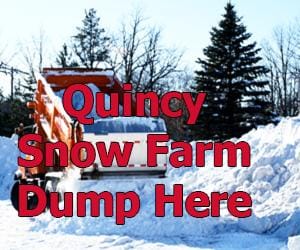 Need a Valentine’s Day gift idea?  Up to your tukas in unwanted snow?  Dump it in Quincy!