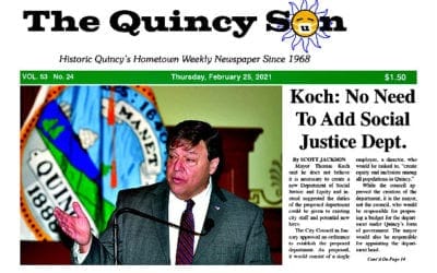 Quincy Mayor Thomas P. Koch finally offers his response to Friday’s student walkout protest at Quincy High School