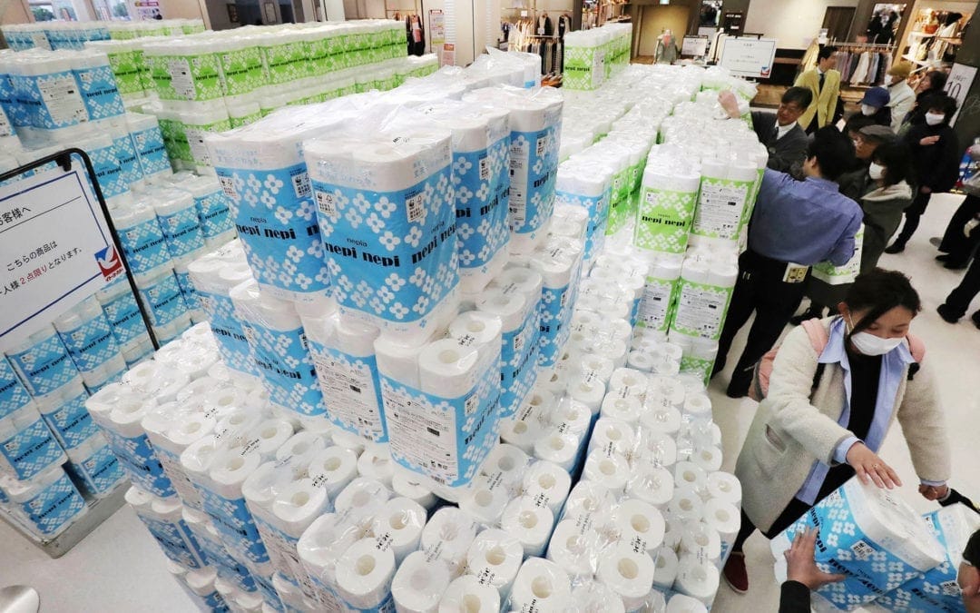 Toilet Paper Sales Take a Dump After a Year of Panic Buying