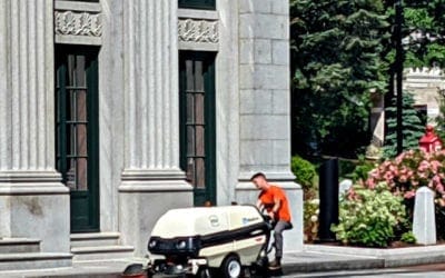 Quincy has a manual Roomba®!