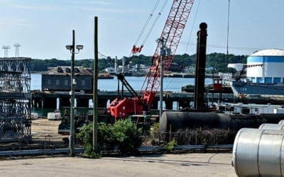 Quincy Mayor Thomas P. Koch mulls purchase of waterfront land along Town River in Quincy Point