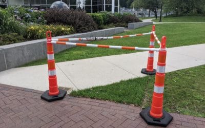 Quincy Center rushed sprucing up by the City of Quincy suffering only to be expected sloppiness