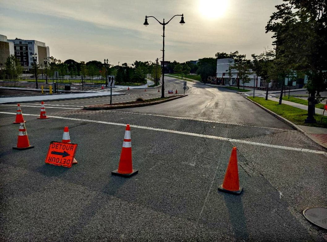 Quincy News Quincy Center continues to see new pavement but most of